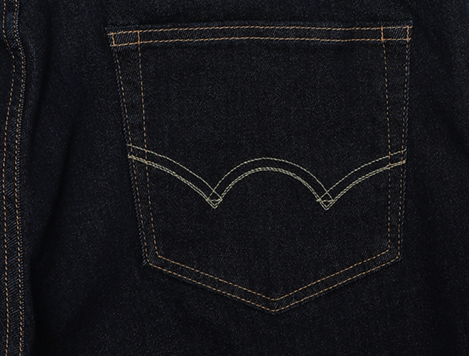 EDWINの象徴、Wステッチ