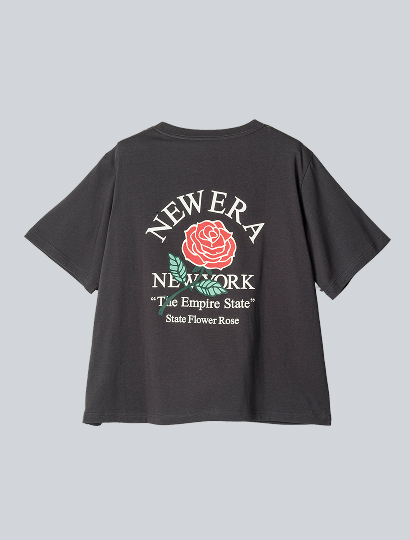 ＜レディース＞ステートフラワー半袖Tシャツ