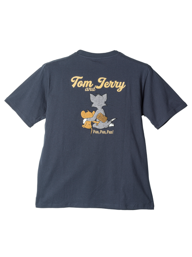 メゾンドリーファー 代官山限定 刺繍 Tシャツ TOM and JERRY＞さがら刺繍半袖Tシャツ: 訪問介護・介護 - 看護師