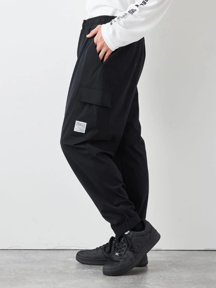 km/h ブラック カーゴパンツ　Lサイズ カーゴパンツ ポケット【全2色】 | km/h【バイカーズ