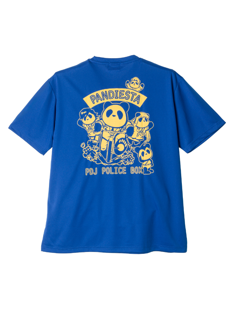 PANDJI POESTAKA 1944年21-23号セット ブラック 【PANDIESTA JAPAN】パンダポリスDRYメッシュTシャツ