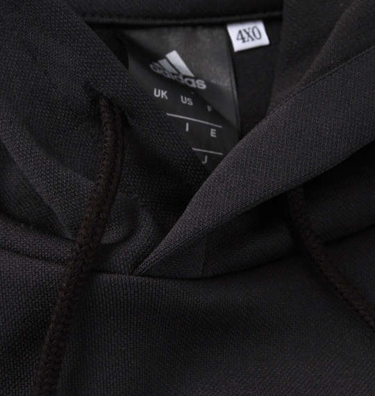adidas 黒　パーカー4XO