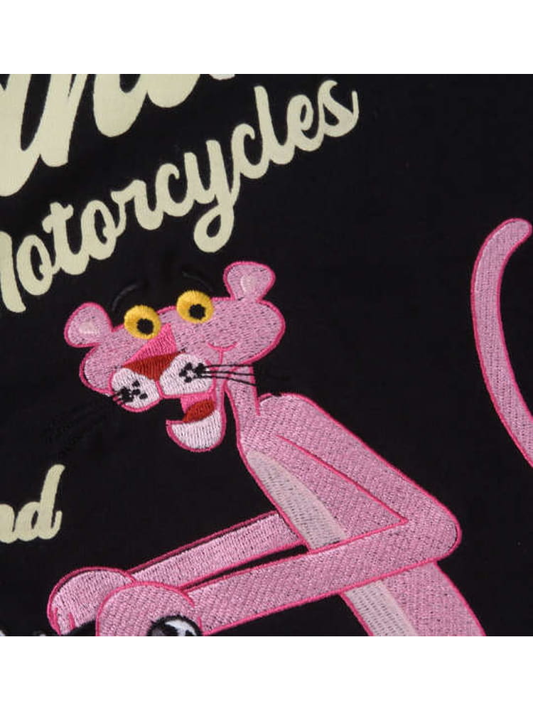 PINK PANTHER×FLAGSTAFF】ピンクパンサー半袖Tシャツ ＊カタログ商品