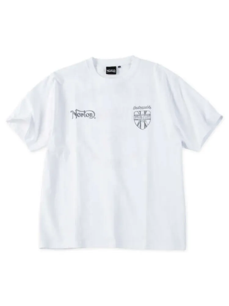 ホワイト 【Norton】天竺半袖Tシャツ ＊カタログ商品 | フォーエル公式通販