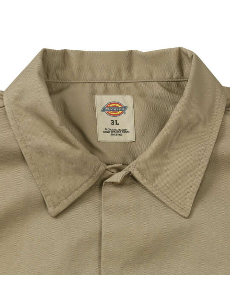 ネイビー 【DICKIES】1574オリジナル半袖ワークシャツ ＊カタログ商品