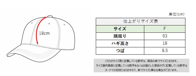 サイズチャート