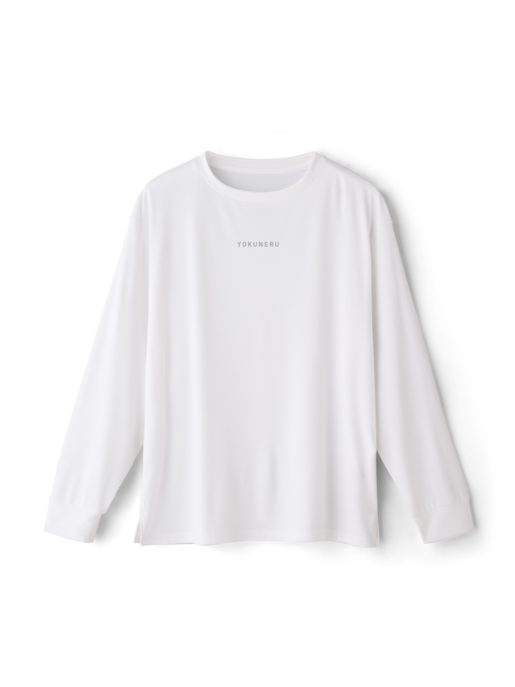 【YOKUNERU】リカバリーウェア長袖Tシャツ男女兼用疲労回復血行促進遠赤外線快眠NANOMIX(R)【一般医療機器】SS～LLサイズ