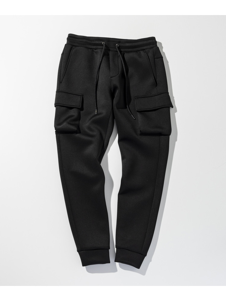 【1PIU1UGUALE3RELAX】CAMO-EMBOSSEDPOLY-SMOOTHJOGGERPANTS