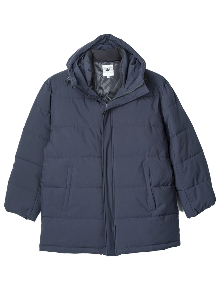 3Dフーディ中綿コート大きいサイズ