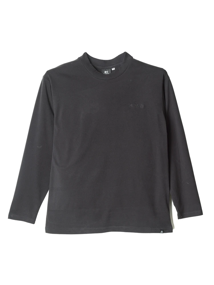 【Kaepa(ケイパ)】両面起毛モックネックＴシャツ