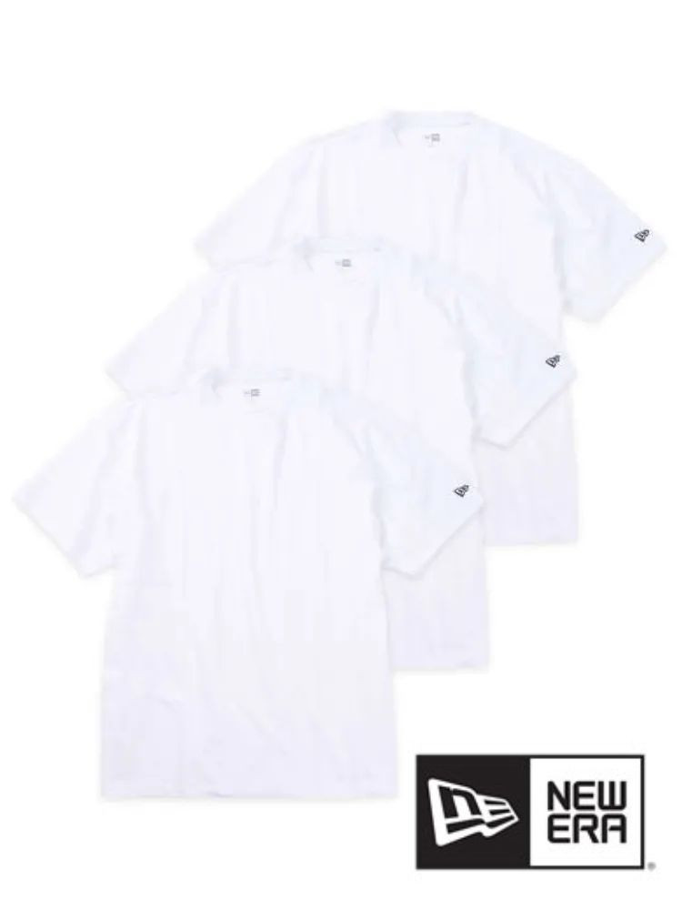 【NEWERA(ニューエラ)】3Pack半袖パフォーマンスＴシャツ大きいサイズ