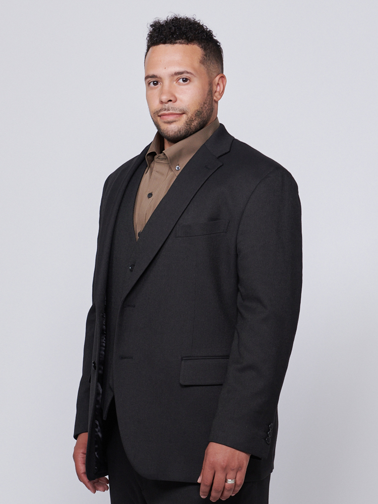 【EL.FOURBANWORKS(エルフォアーバンワークス)】吸湿発熱コーデュロイ風BD大きいサイズ