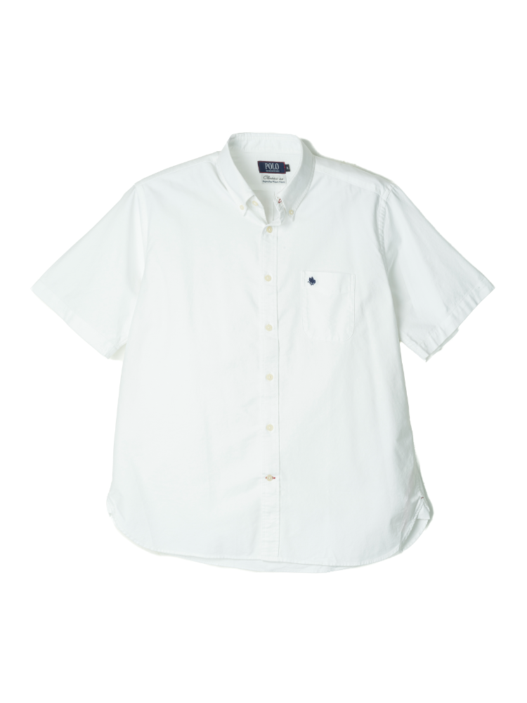 【POLOB.C.S(ポロ・ビーシーエス)】クラシックオックス無地(半袖)