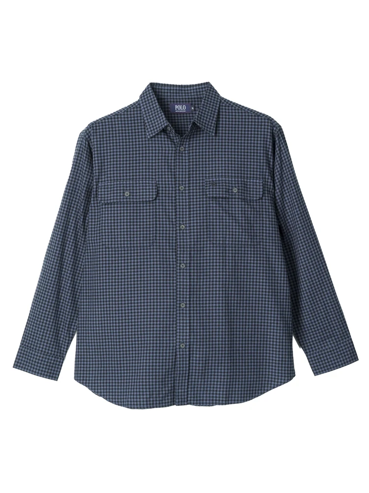 【POLOB.C.S(ポロ・ビーシーエス)】アムンゼン起毛ブルーシリーズ大きいサイズ