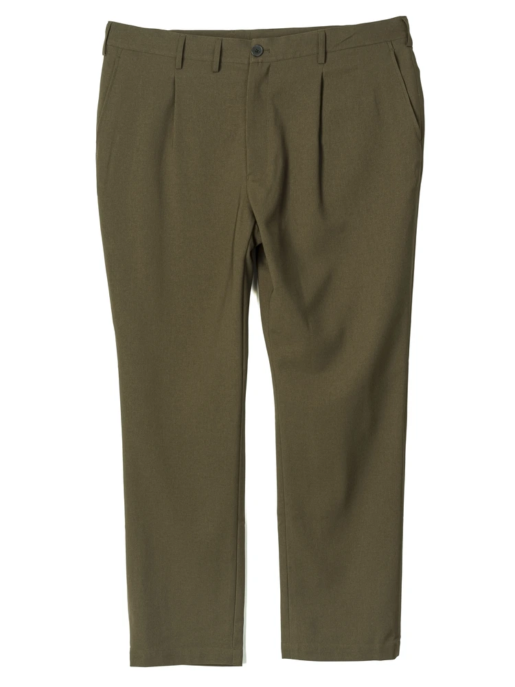 【アーバンワークス】無地1タックイージーパンツドローコード大きいサイズ