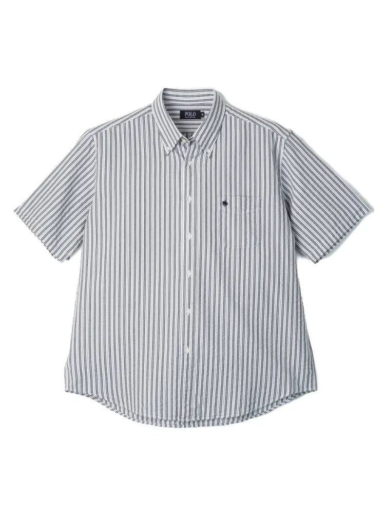 【POLOB.C.S(ポロ・ビーシーエス)】シアサッカーストライプ