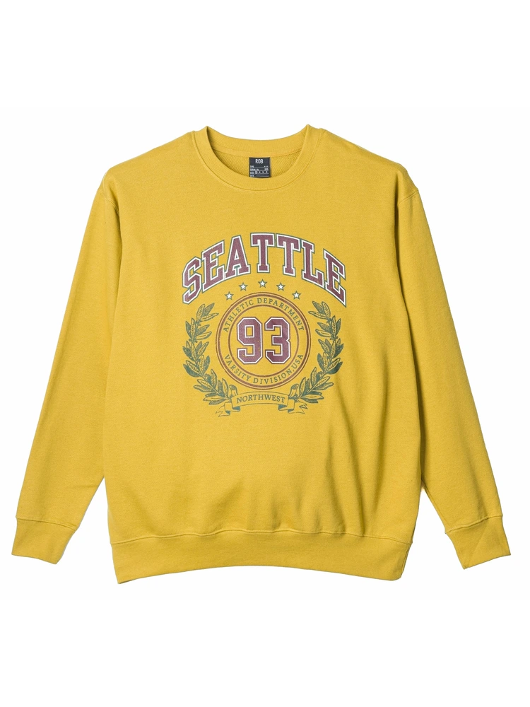 裏毛プリントトレーナー（アメカジ）