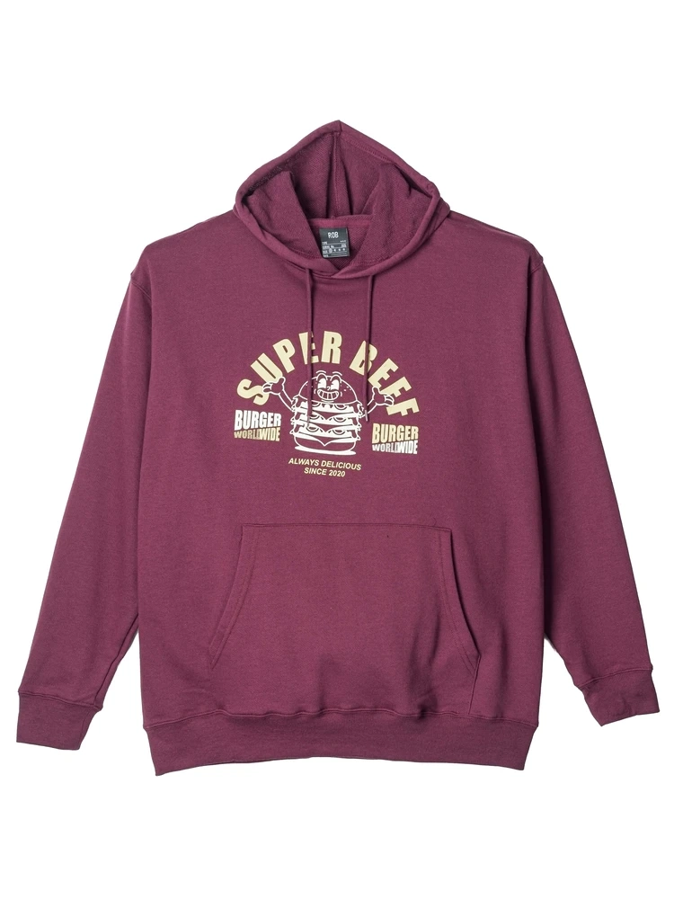 裏毛プリントパーカー（キャラ）