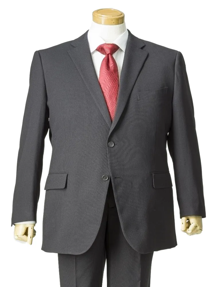 【FrancoRosati】ストレッチ高通気ストライプ2B2P【アジャスター付】ウォッシャブル大きいサイズ