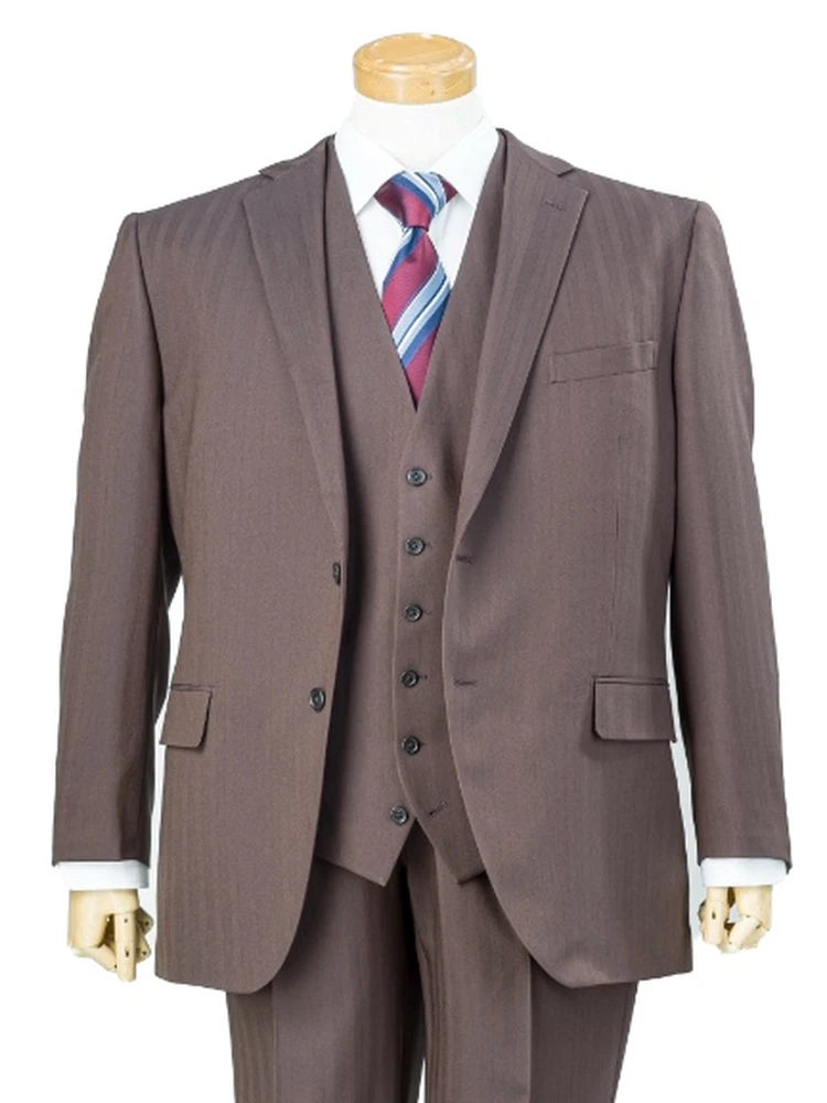 【FrancoRosati】ソローラストレッチ織柄2B3P【アジャスター】