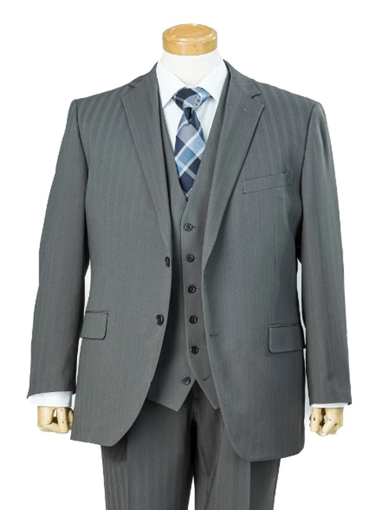 【FrancoRosati】ソローラストレッチ織柄2B3P【アジャスター】