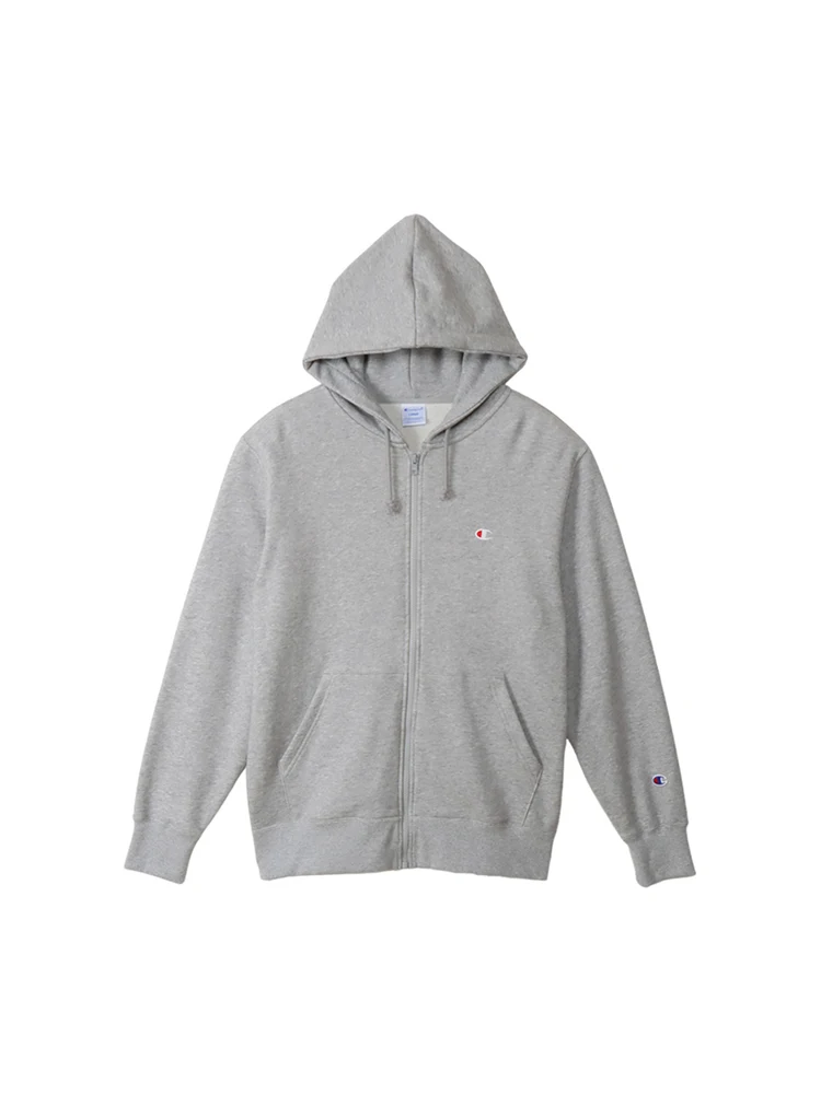 【Champion(チャンピオン)】ワンポイントZIPスウェット大きいサイズ