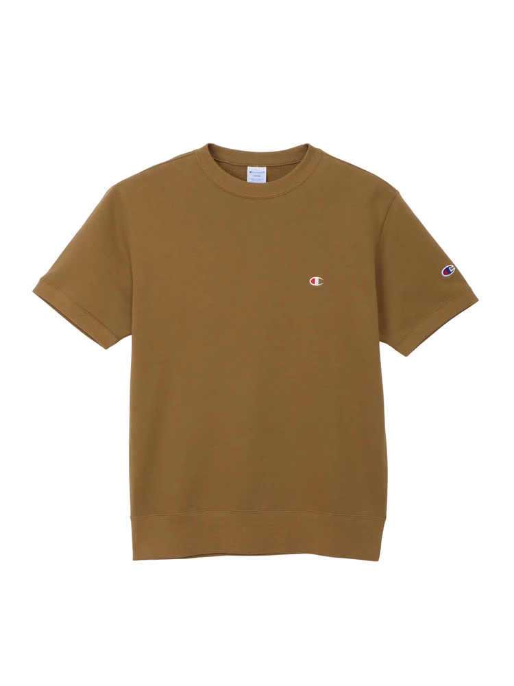 【Champion(チャンピオン)】ワンポイント半袖スウェット