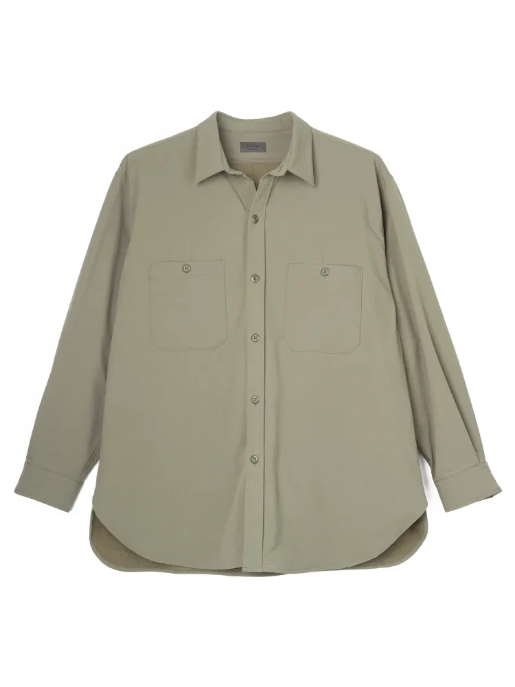 【EL.FOURBANWORKS(エルフォアーバンワークス)】STORMFLEECEオーバーシャツ大きいサイズ