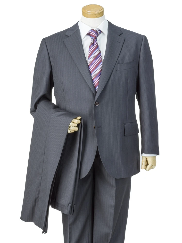 【FrancoRosati】御幸毛織ブラックシャドー2B2PP【アジャスター付】大きいサイズ