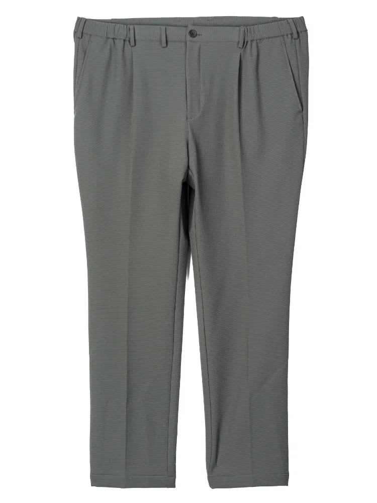 【EL.FOURBANWORKS(エルフォアーバンワークス)】ストレッチ無地パンツ大きいサイズ