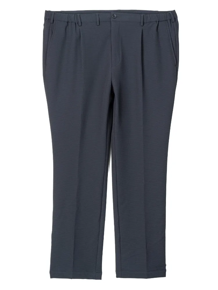 【EL.FOURBANWORKS(エルフォアーバンワークス)】ストレッチ無地パンツ大きいサイズ