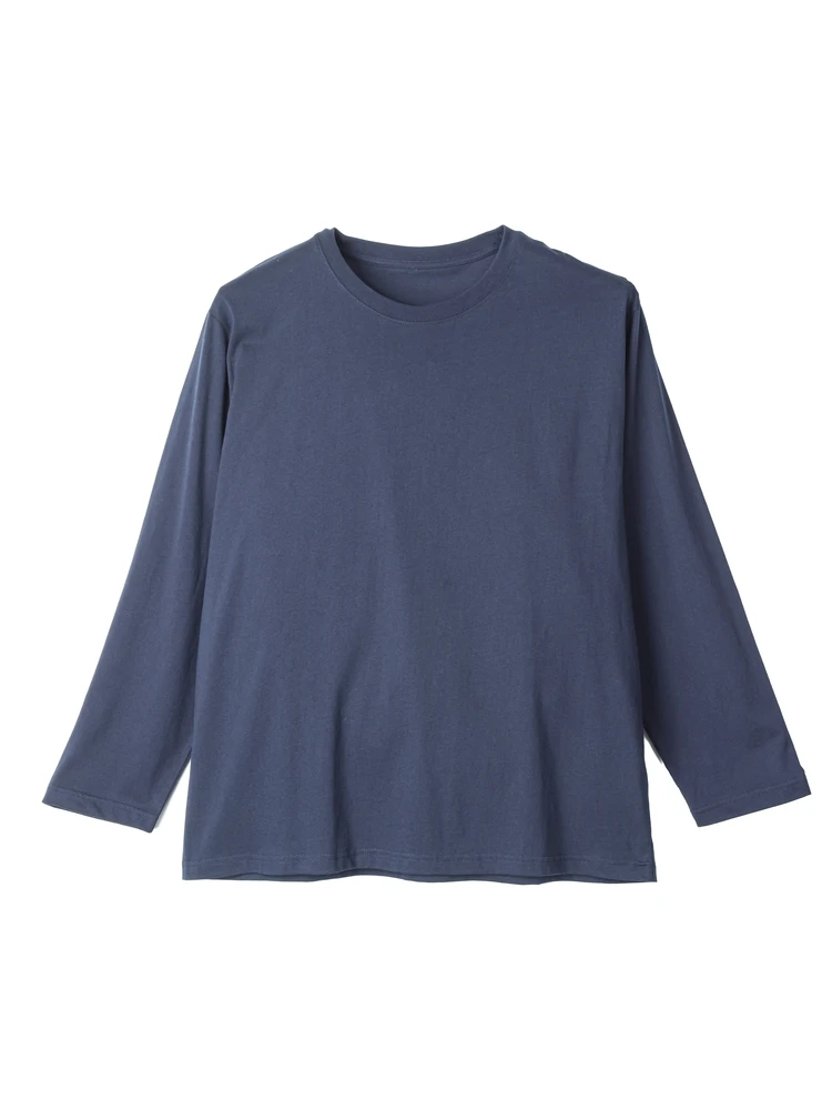 無地長袖Tシャツ