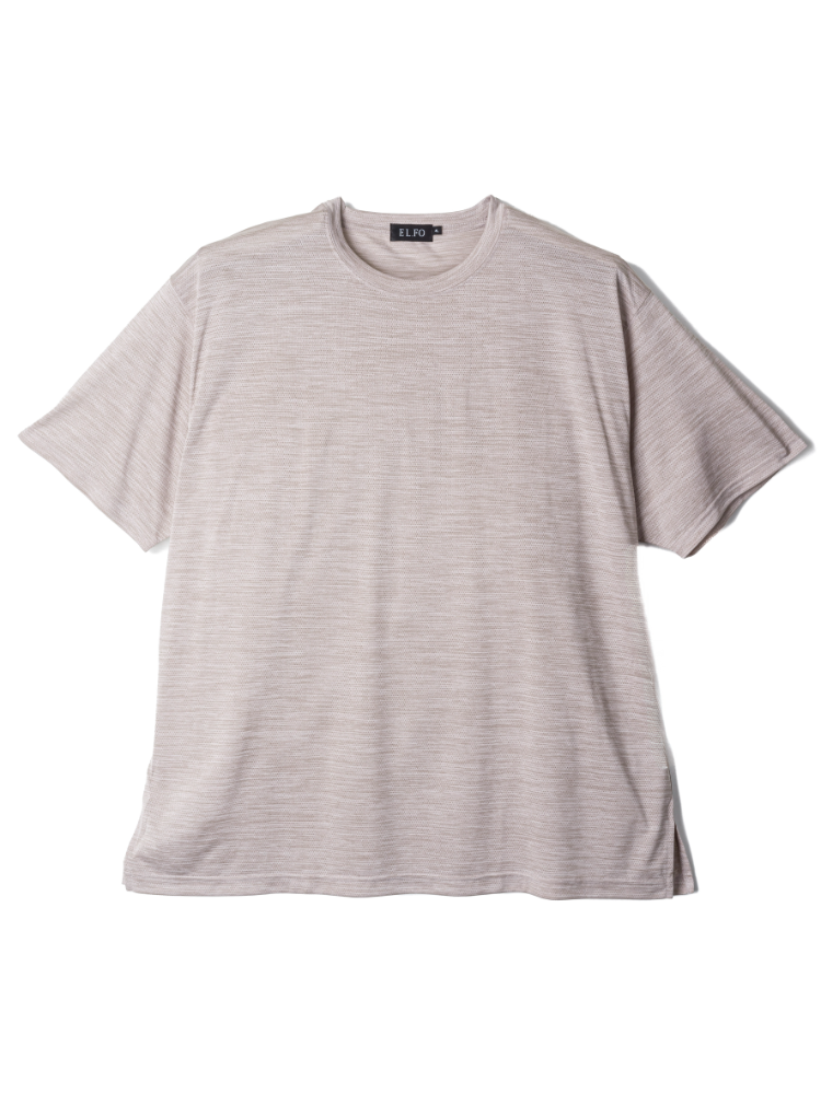 【EL.FO(エルフォ)】DRYクルーネック半袖Tシャツ