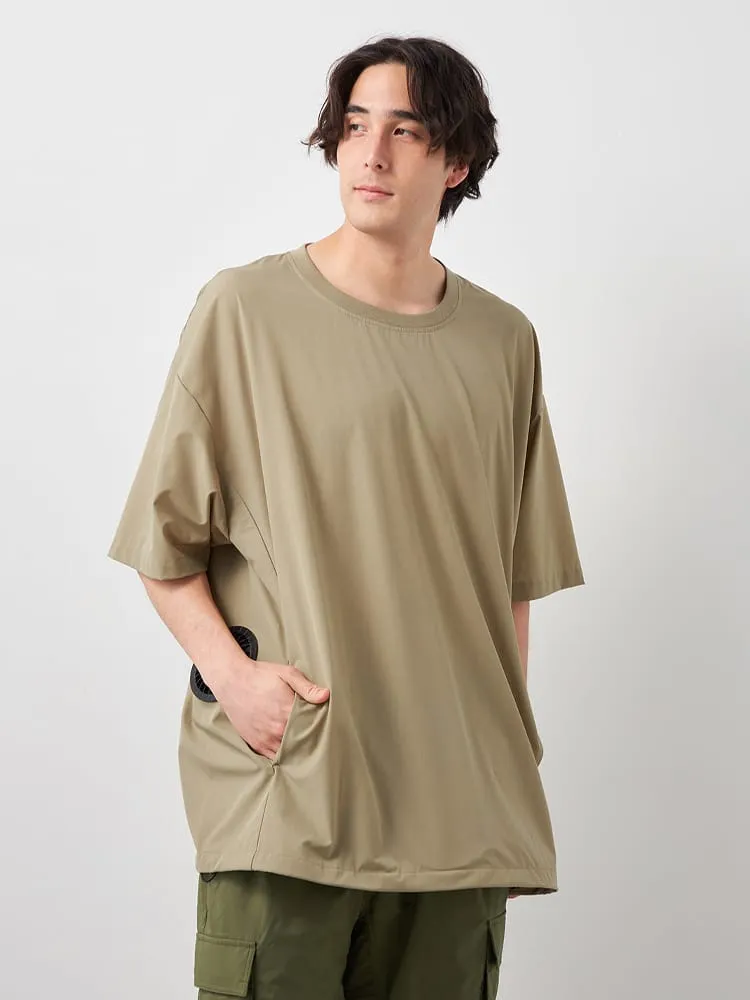 ファン付きTシャツ