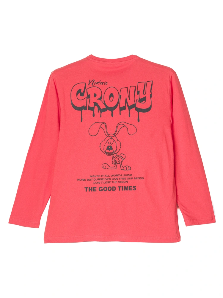 長袖プリントTシャツ(バニー)