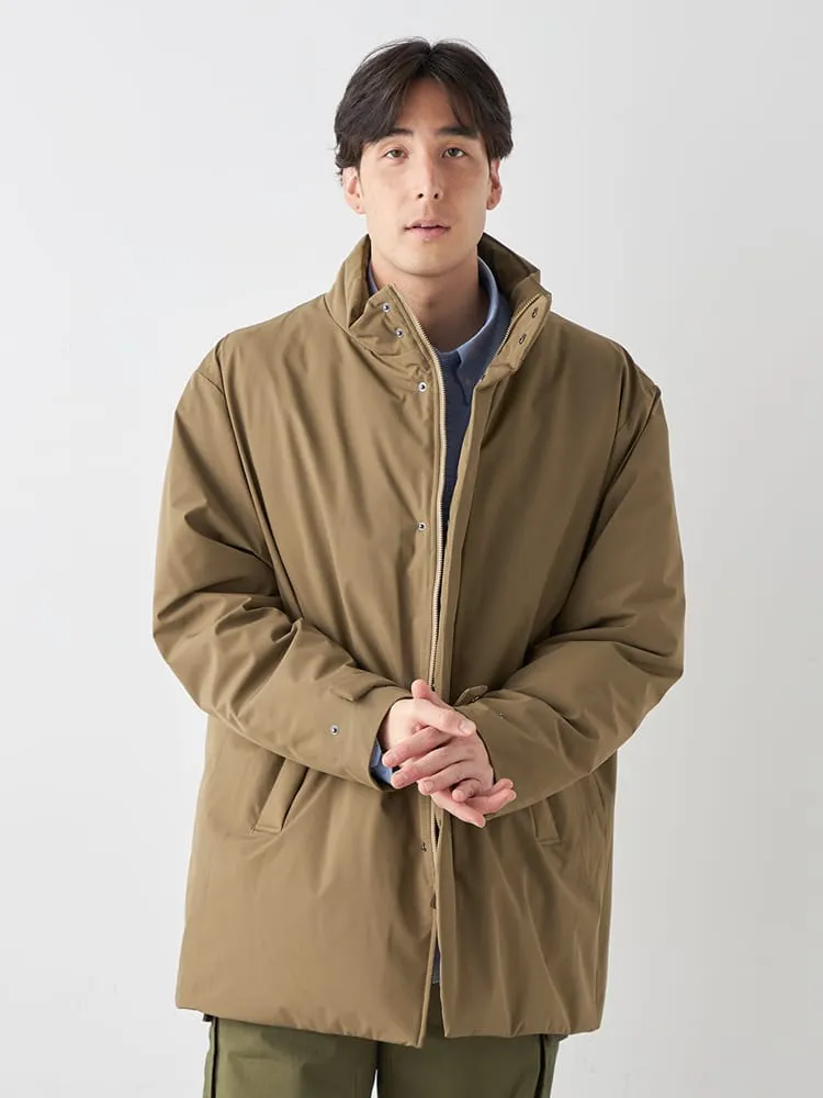 スタンドカラーダウンコート大きいサイズ