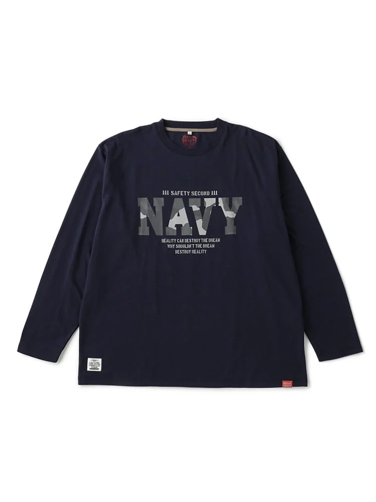 【REDBERETS(レッドベレー)】ミリタリープリントTシャツ大きいサイズ