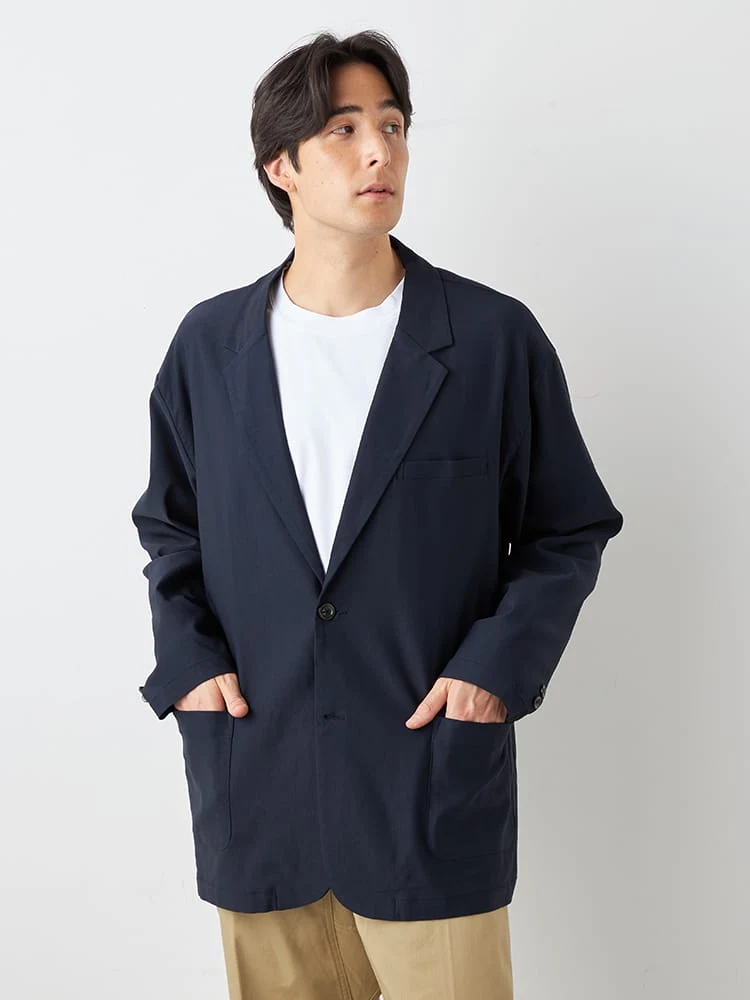 【TSC】スーパーストレッチテーラードジャケット大きいサイズ