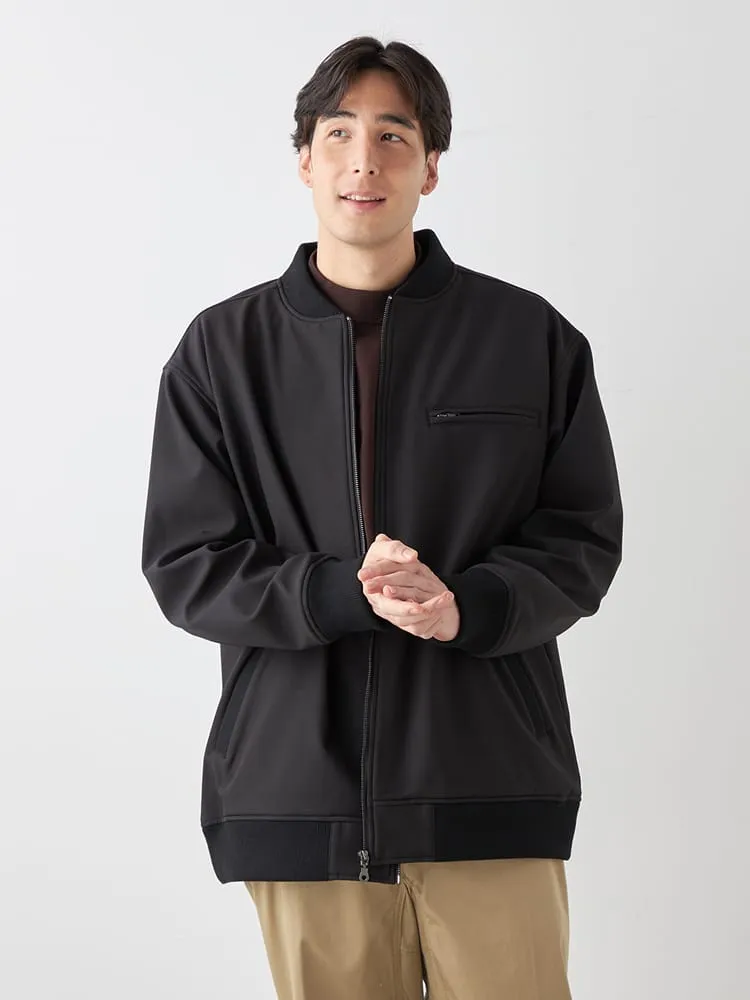 【TSC】リップフェイス裏フリースボンディングモードブルゾン