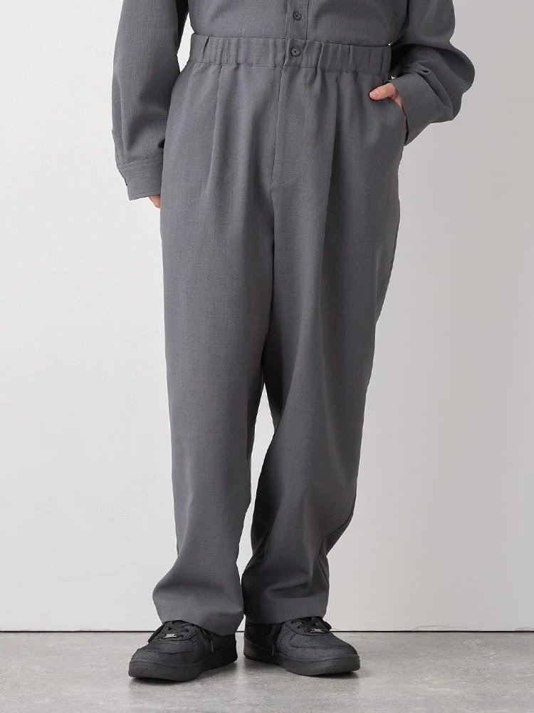 【TSC】テックリネンライトストレッチイージーパンツ