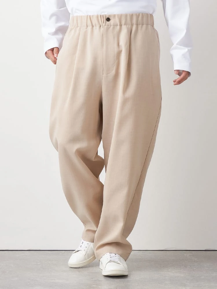 【TSC】テックリネンライトストレッチイージーパンツ