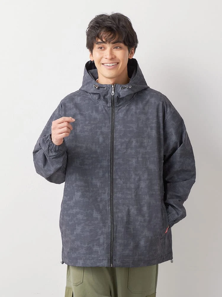 【REDBERETS(レッドベレー)】ドットカモフラージュフードアノラック