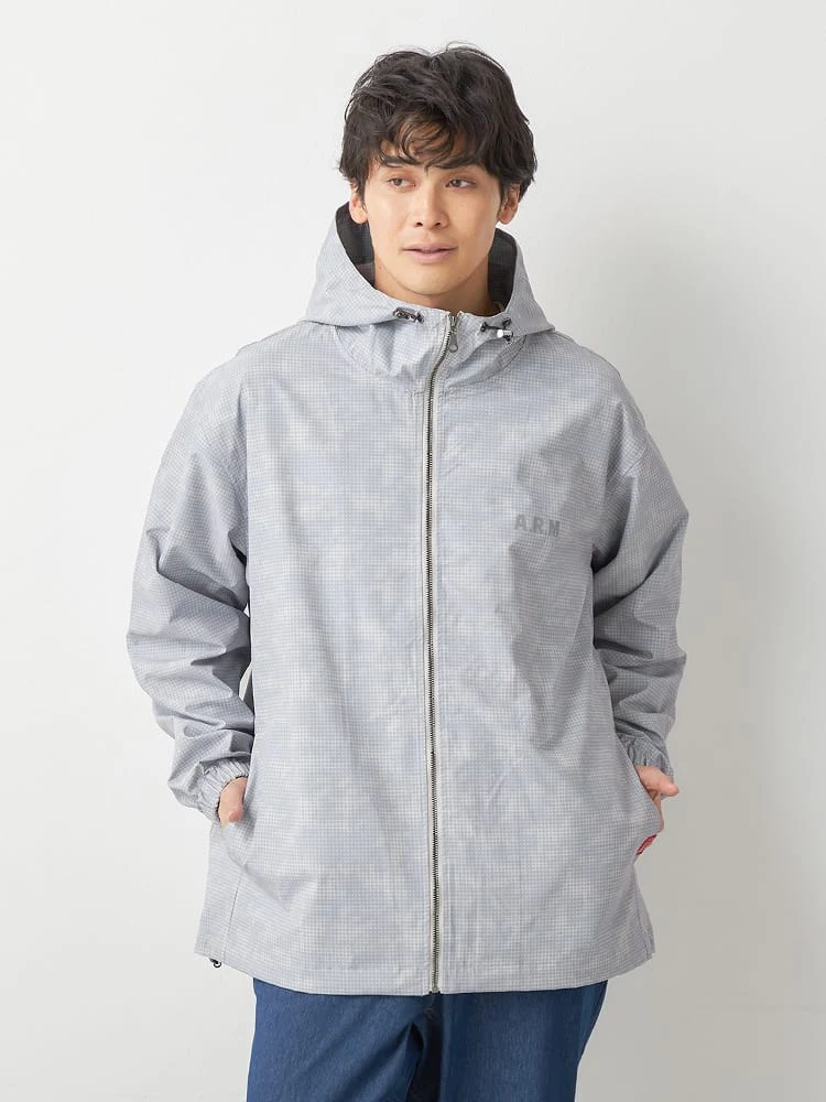 【REDBERETS(レッドベレー)】ドットカモフラージュフードアノラック