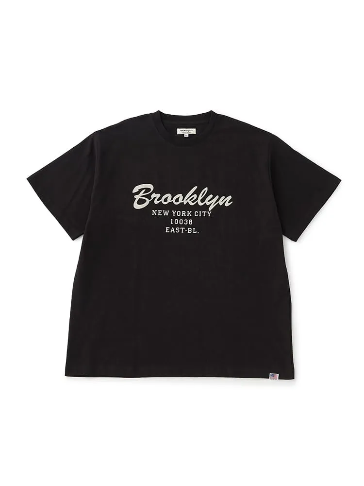 【WILDER&WEST】USAコットン天竺アメリカンライドTシャツBR