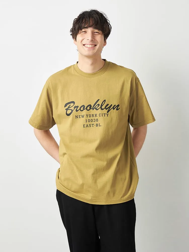 【WILDER&WEST】USAコットン天竺アメリカンライドTシャツBR