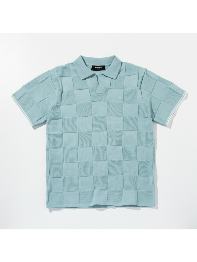 【1PIU1UGUALE3RELAX】INTRECCIATOPOLOSHIRT