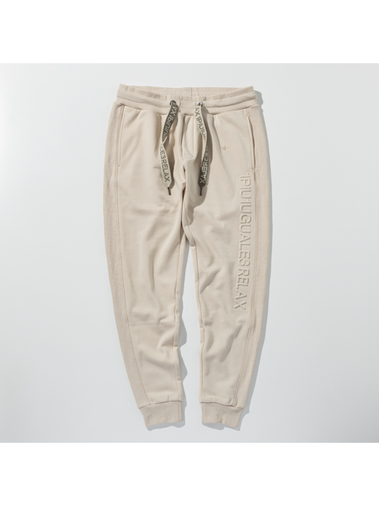 【1PIU1UGUALE3RELAX】EMBOSSEDLOGOJOGGERPANTS