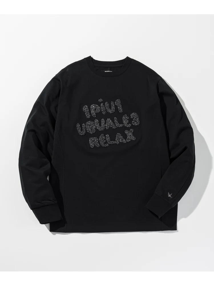【1PIU1UGUALE3RELAX】GLITTERSAGARALOGOL/ST-SHIRT