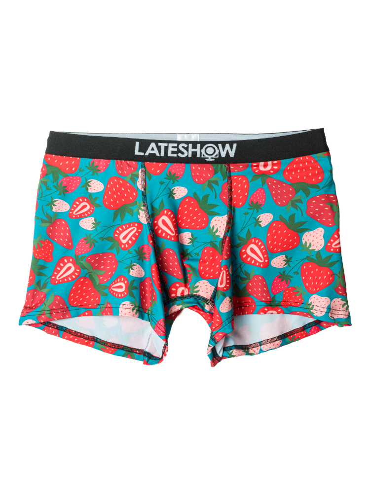 LATESHOWボクサーパンツイチゴ