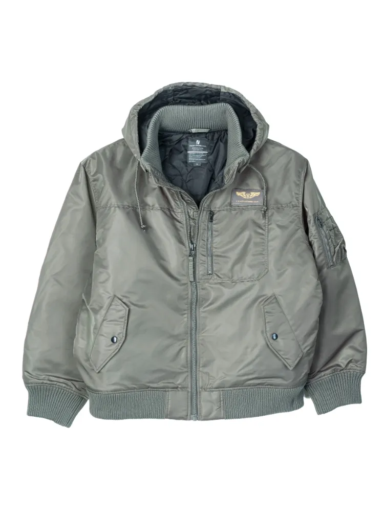 【VALLEY】フーデットフライットジャケット